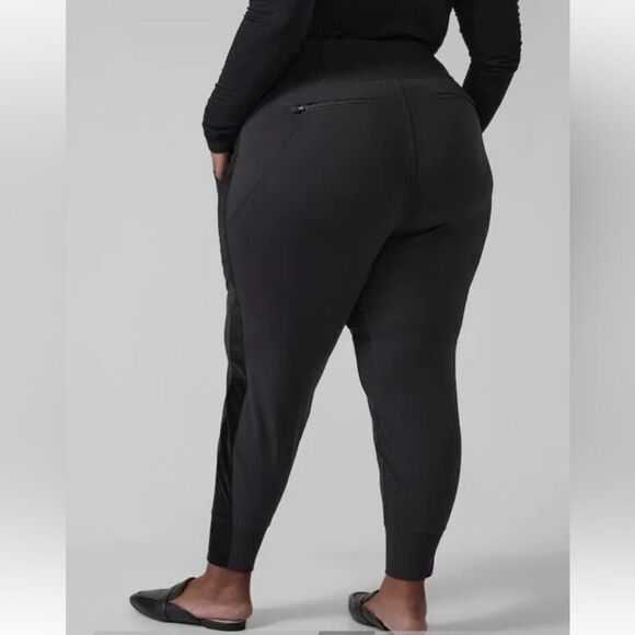 Athleta Venice Velvet Stripe Jogger NWT - Picture 8 of 16